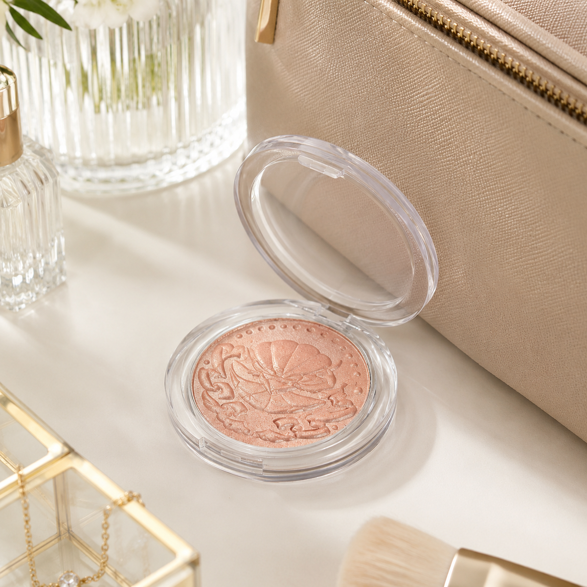 🧡 Glow Essential | Silky Pearl Radiance | Luminous Sculpted Finish
