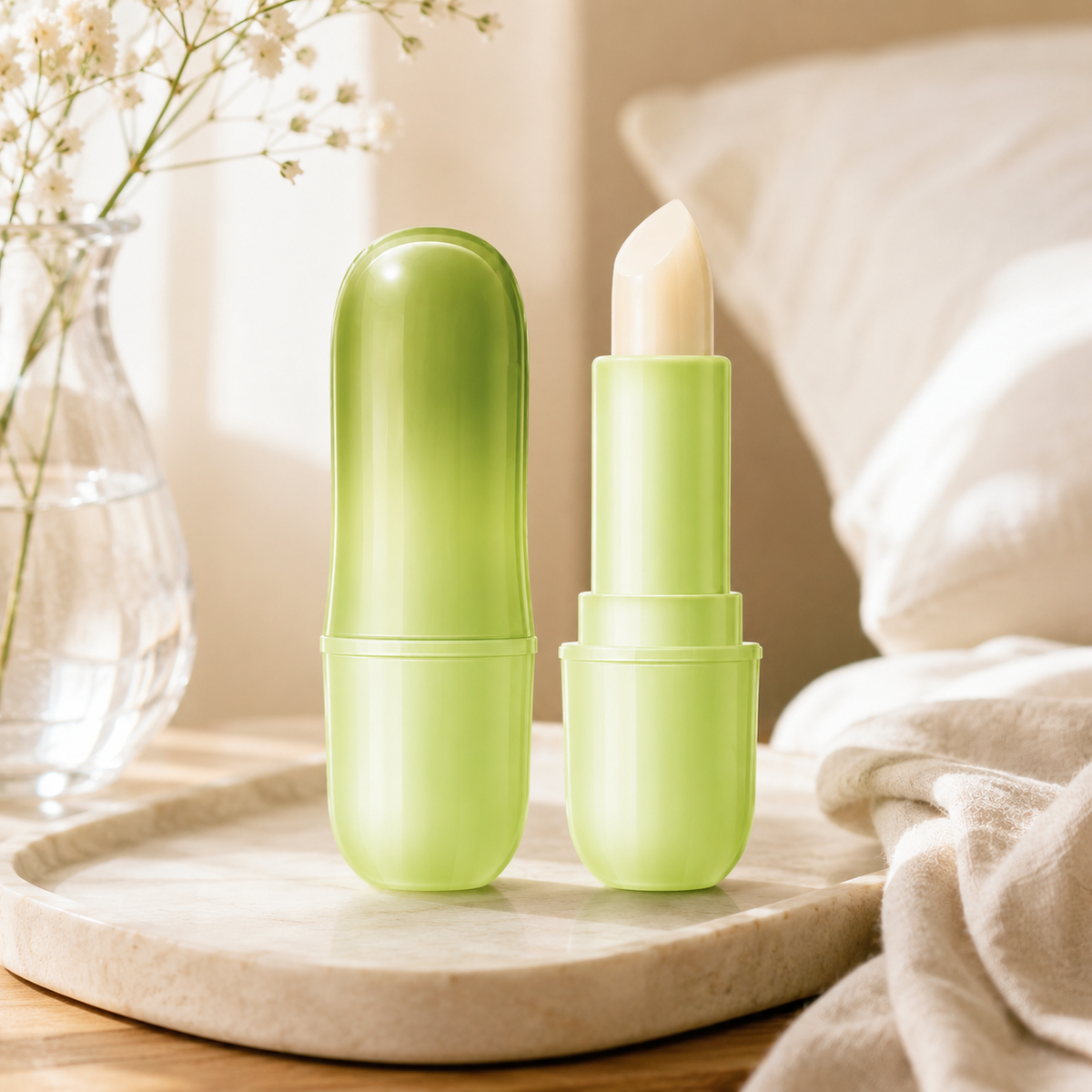 🍏 Daily Lip Care | Smooth Balm Stick | Fresh Moisture Essential