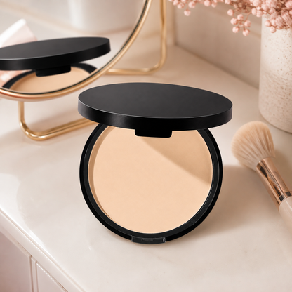 🖤 Beauty Essential | Silky Pressed Powder | Everyday Makeup Companion | Smooth Matte Finish