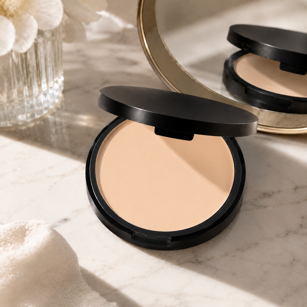 🖤 Beauty Essential | Silky Pressed Powder | Everyday Makeup Companion | Smooth Matte Finish