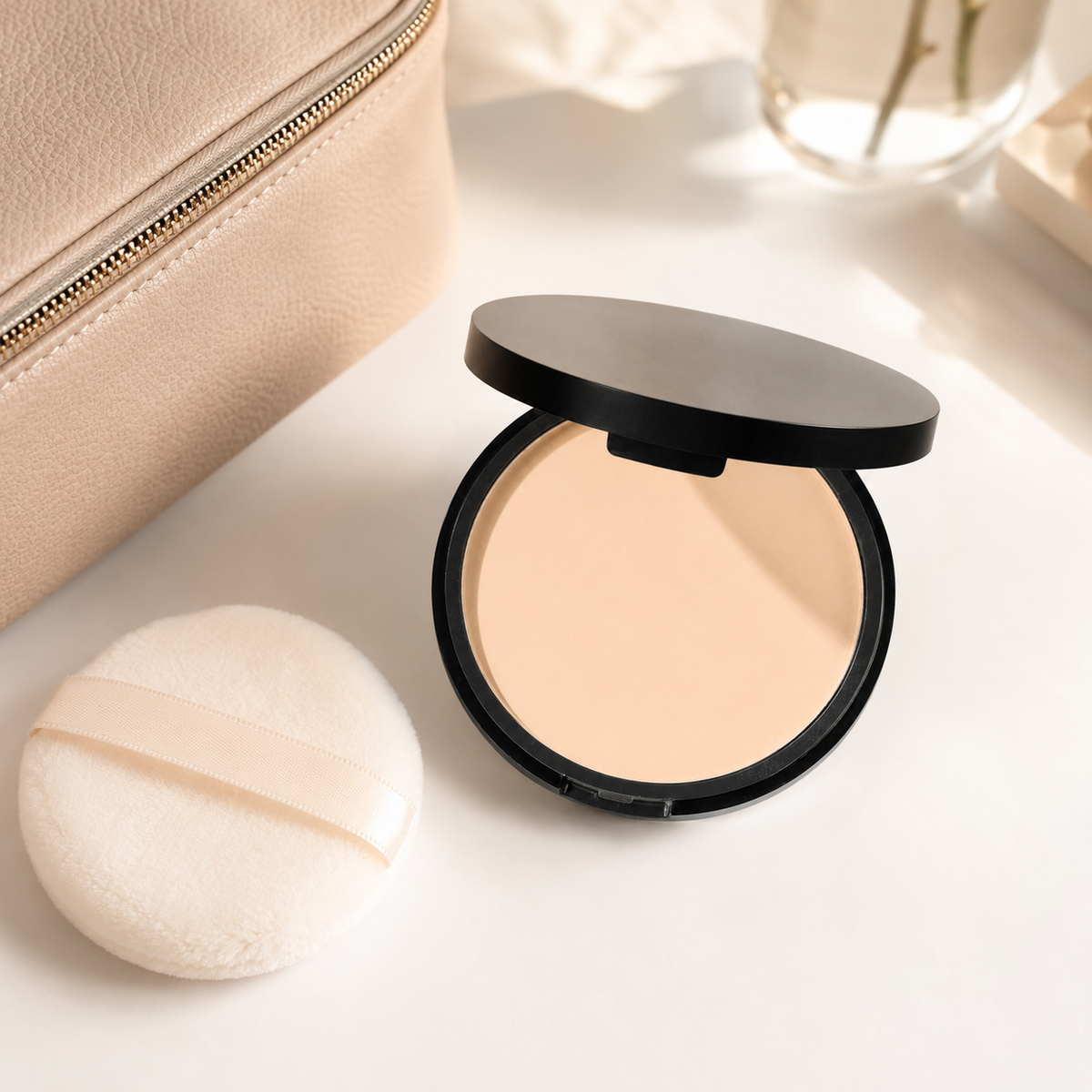 🖤 Beauty Essential | Silky Pressed Powder | Everyday Makeup Companion | Smooth Matte Finish