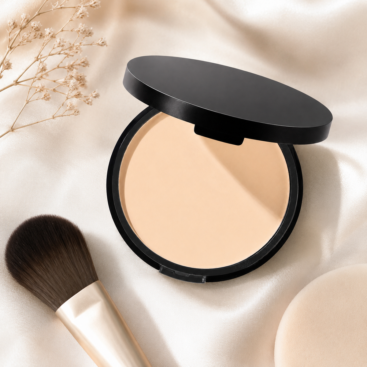 🖤 Beauty Essential | Silky Pressed Powder | Everyday Makeup Companion | Smooth Matte Finish