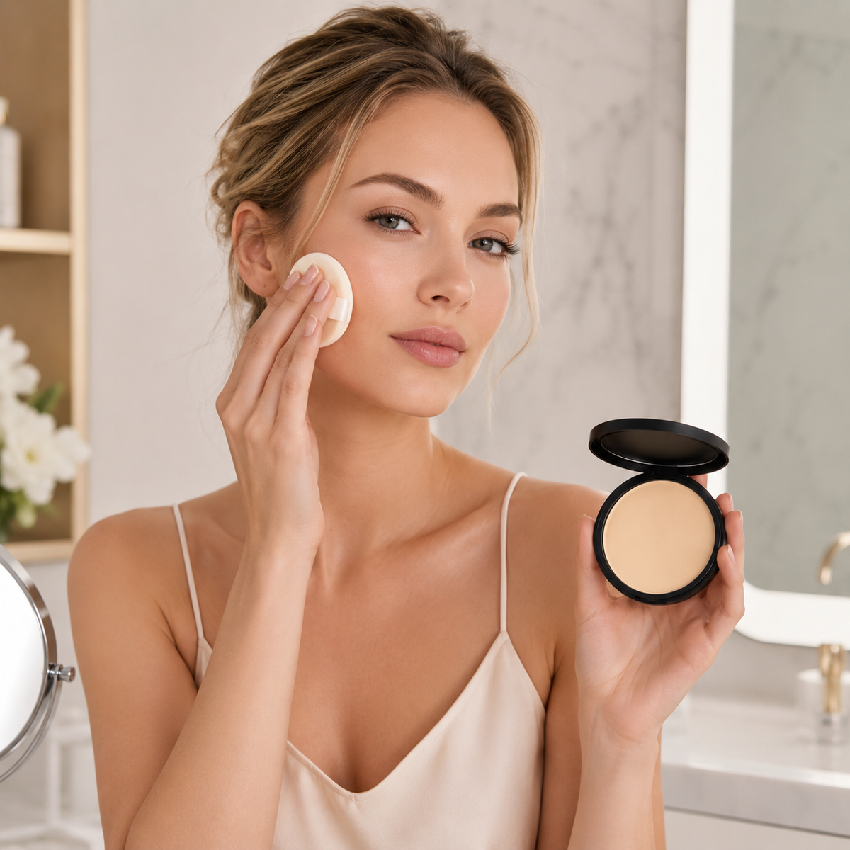 🖤 Beauty Essential | Silky Pressed Powder | Everyday Makeup Companion | Smooth Matte Finish
