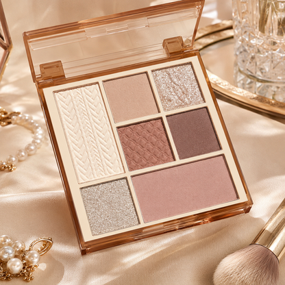 ✨ Beauty Essential | Nude Rose Velvet Shades | Timeless Eye Makeup Palette
