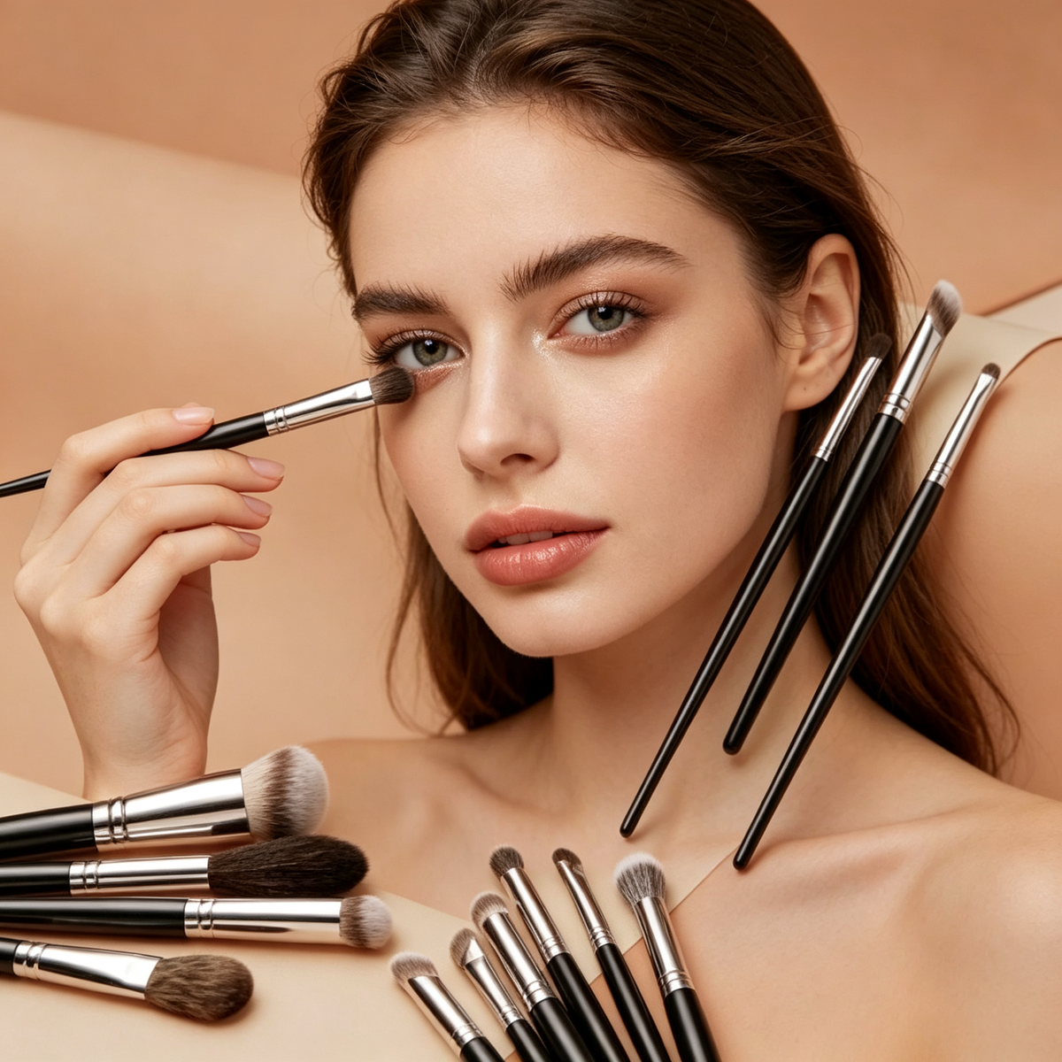 🖌️ Makeup Brush Set | Soft Bristle Design | Daily Beauty | Makeup Lovers | Pro-Level Precision