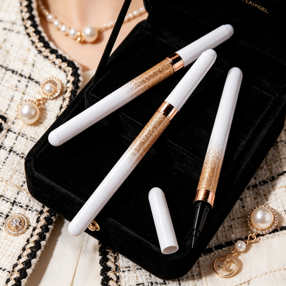 🖤 Precision Eyeliner | Fine-Tip Liquid Formula | Daily Beauty | Makeup Lovers | Golden Glam
