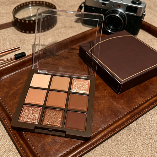 🌟 Eyeshadow Palette | Silky Pressed Powder | Daily Glam | Makeup Lovers | Warm Shimmer