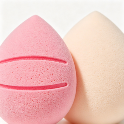 🎀 Makeup Sponge | Soft Foam Texture | Flawless Blending | Beauty Lovers | Seamless Airbrushed Finish