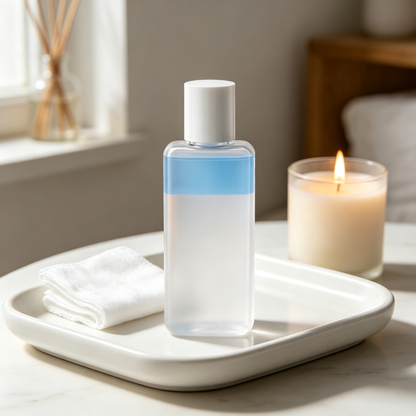 💙 Makeup Remover | Dual-Phase Liquid Formula | Daily Cleansing | Beauty Lovers | Fresh Clean Finish