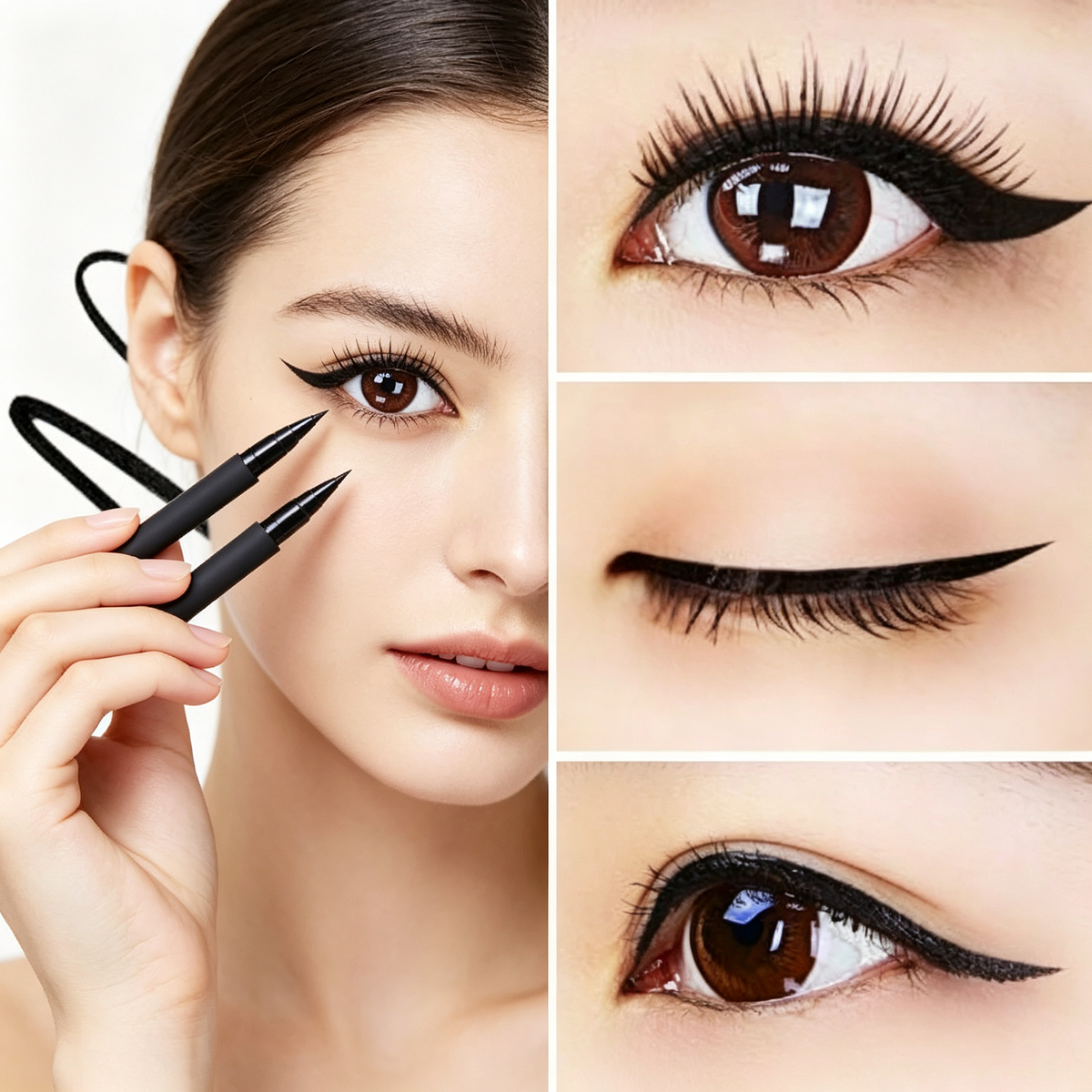 🖤 Precision Eyeliner | Smooth Liquid Ink | Everyday Makeup | Beauty Lovers | Sharp Black Wings