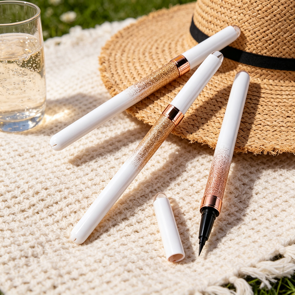 🖤 Precision Eyeliner | Fine-Tip Liquid Formula | Daily Beauty | Makeup Lovers | Golden Glam