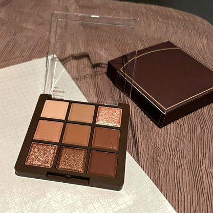🌟 Eyeshadow Palette | Silky Pressed Powder | Daily Glam | Makeup Lovers | Warm Shimmer