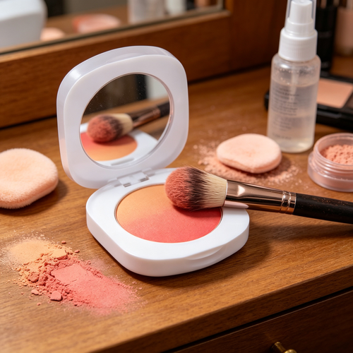 🧡 Glow Essential | Gradient Powder Blush | Everyday Makeup | Soft Sun-Kissed Flush