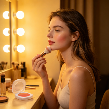🧡 Glow Essential | Gradient Powder Blush | Everyday Makeup | Soft Sun-Kissed Flush