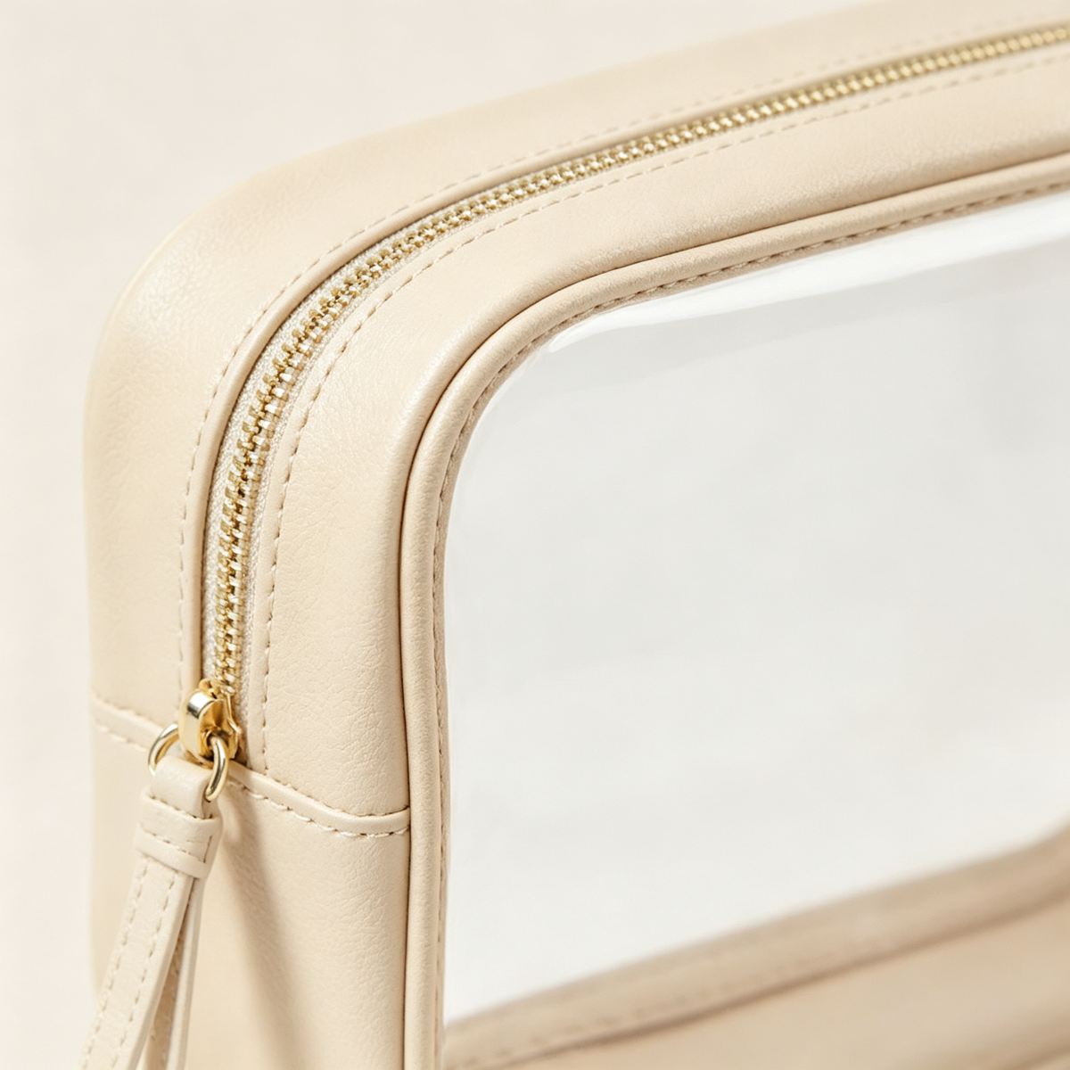 🤍 Beauty Organizer | Clear Cosmetic Bag | Chic Travel Essential